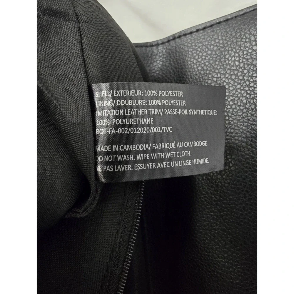 BOTKIER NEW YORK Trigger Black Bag Purse Shoulder Sling Backpack Handbag  EUC‎